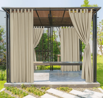 Занавески для веранды , беседки, террасы и кафе