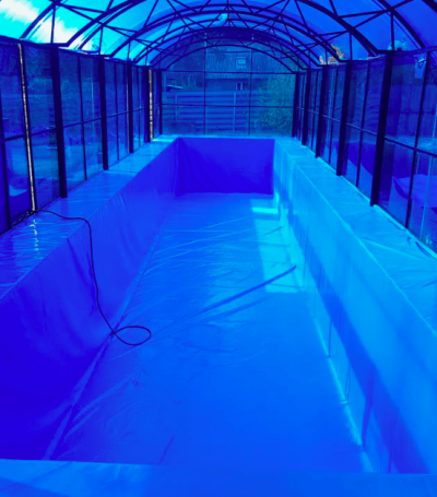 Тент из пвх в бассейн