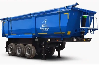 Тент полог на самосвал Тонар 95236 полуприцеп