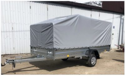 Тент на прицеп A35U высотой 1200мм АЭРО
