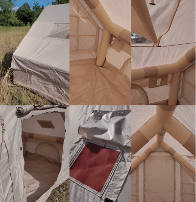 Надувная палатка для кемпинга